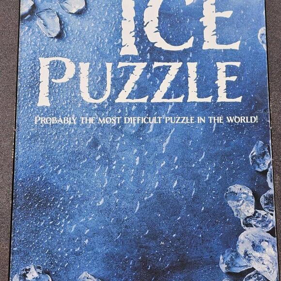 PuzzlesPrint 500 Piece ICE Most Difficult Nearly Impossible Jigsaw Puzzle - Picture 2 of 10